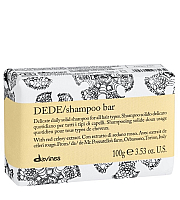 Davines Essential Haircare DEDE Shampoo bar - Твёрдый шампунь для деликатного очищения волос 100 гр